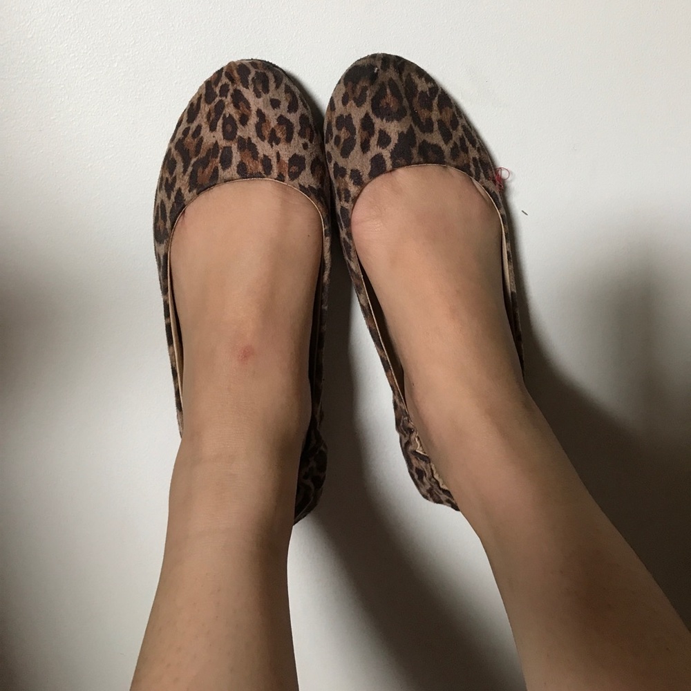 Mossimo animal print flats