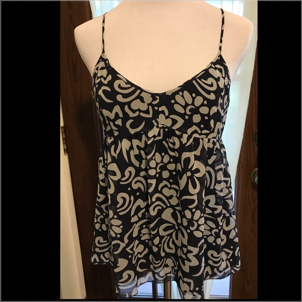 Beautiful print tank 💯 % SILK!!!!!!!
