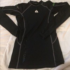 Surf shirt undershirt waterproof rash guard
