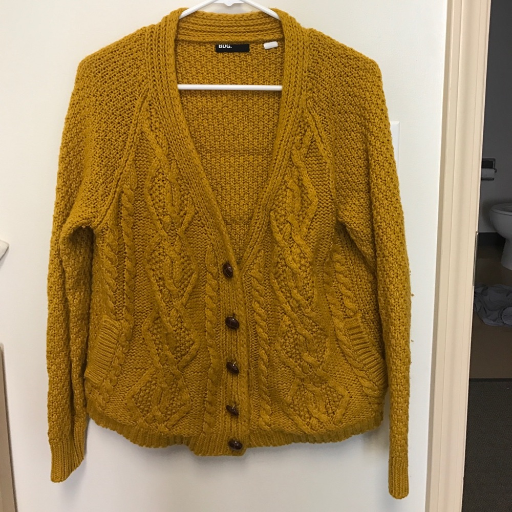 Chunky Knit BDG Urban Outfitters Cardigan