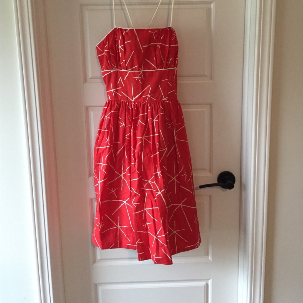 Summer dress with straps