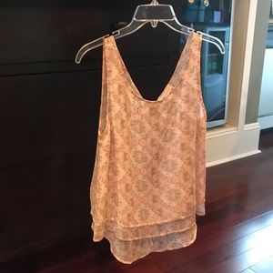 BCBG Pink Tank Top (never worn)