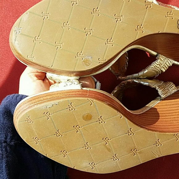 Jack Rogers Wedge Gold luccia - Picture 2 of 3