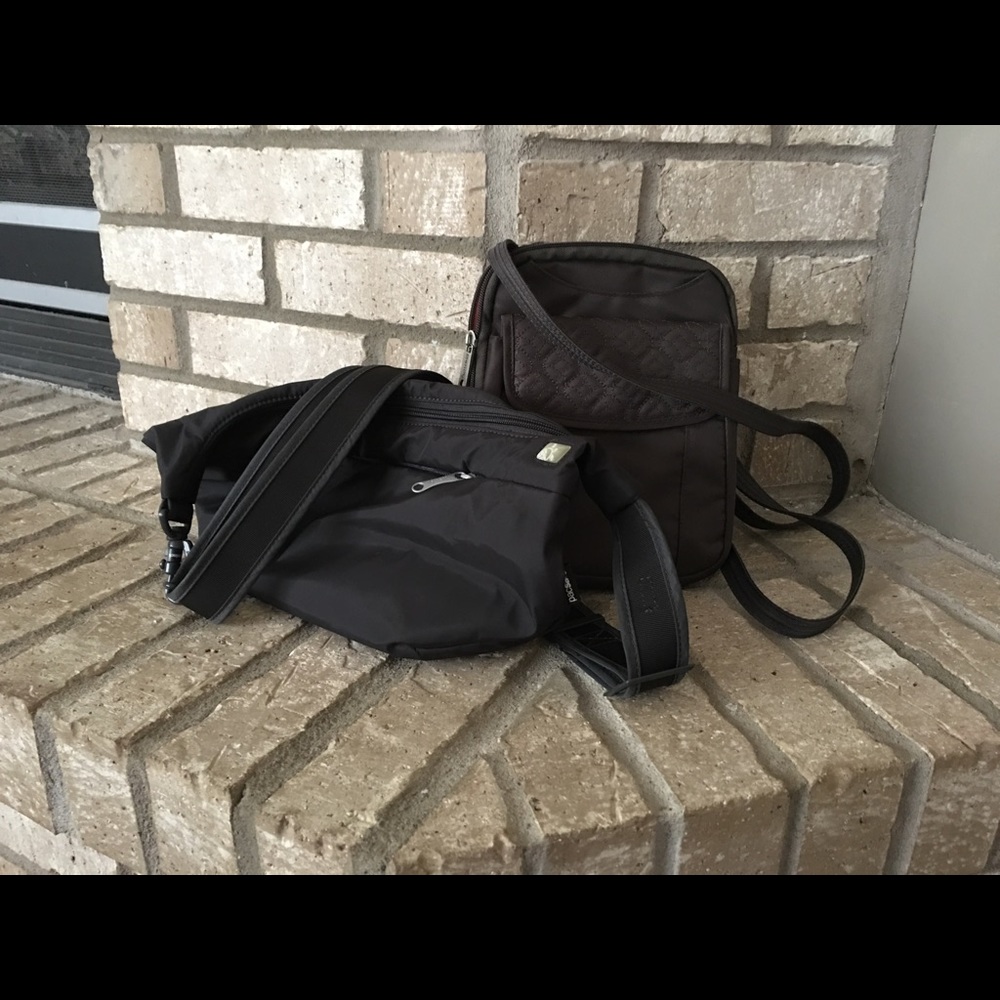 Two Travel Bags/Purses with RFID