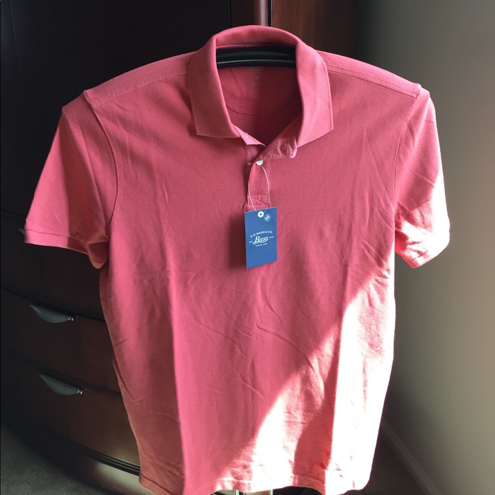 G.H. Bass & Co Red Clay Polo/New