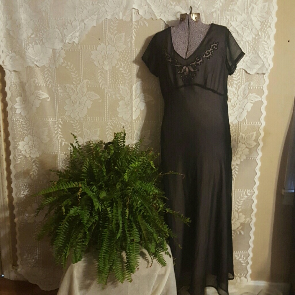 NWOT Vintage style dress by NOSTALGIA size XL