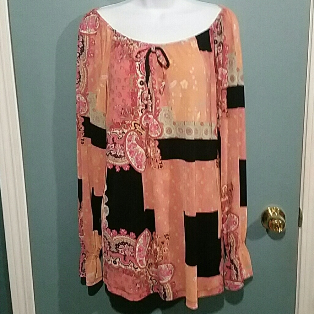 Impressions Paisley Blouse