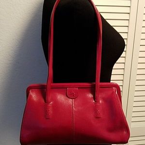 Sale! ALFANI LEATHER SATCHEL HANDBAG