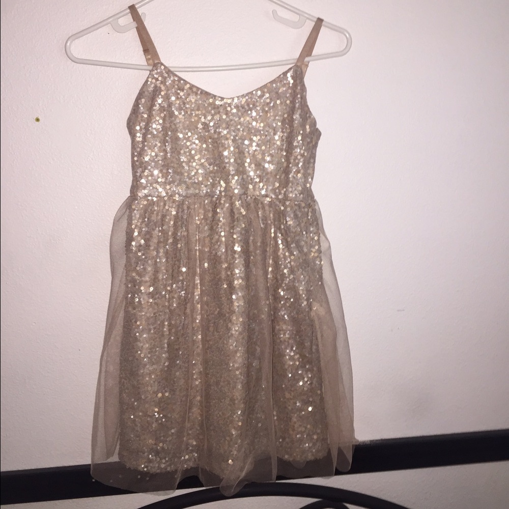 Sequin, short dress