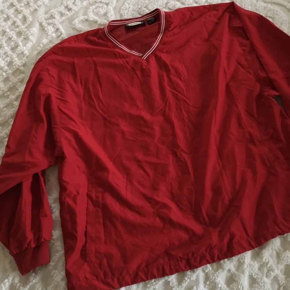 Men's Large Sports Pull Over