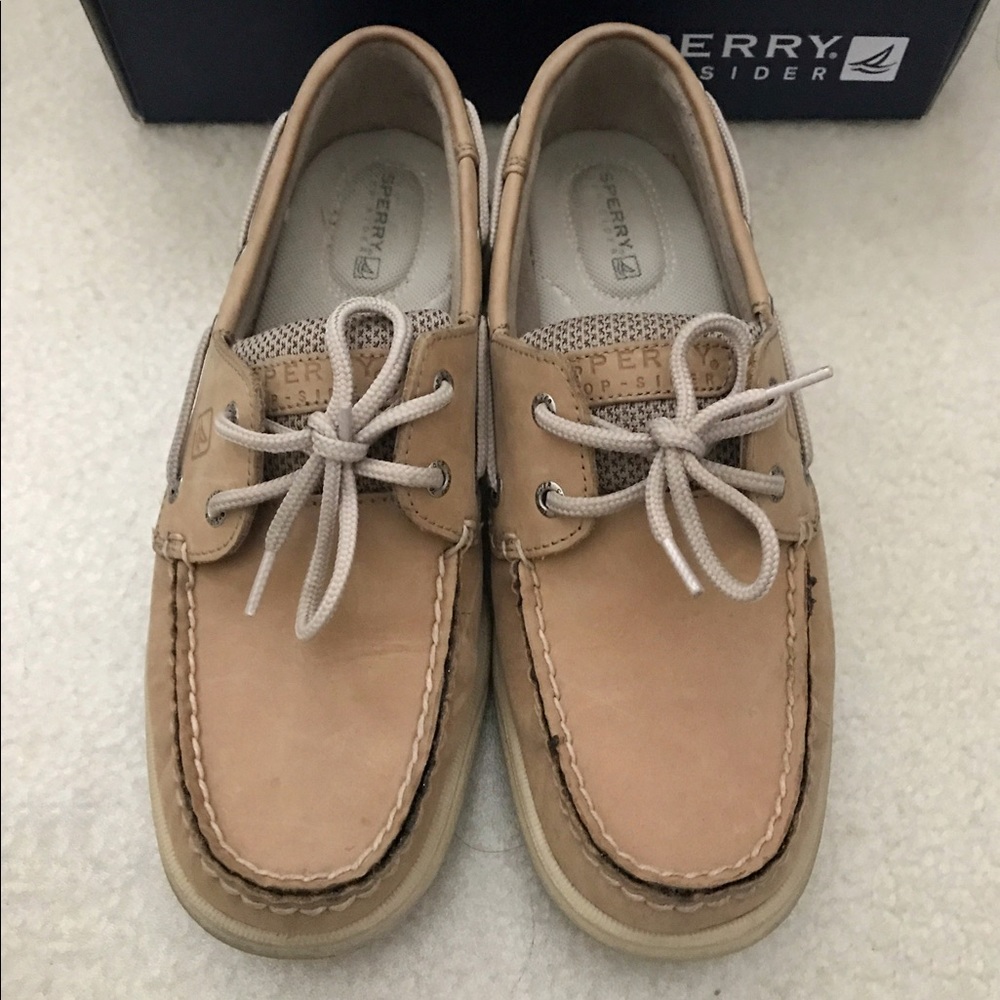 Sperry Top Sider Intrepid 2 Eye Linen Women Shoes