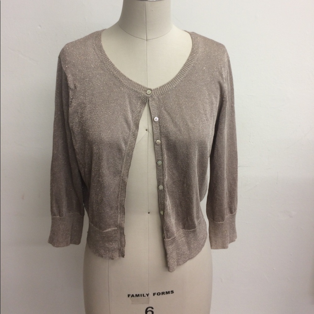 Lurex cardigan