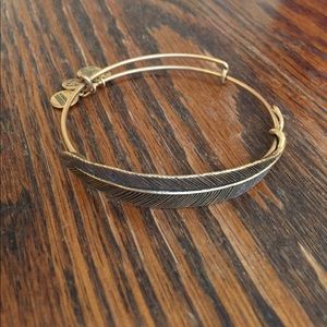 Alex & Ani Feather Bracelet