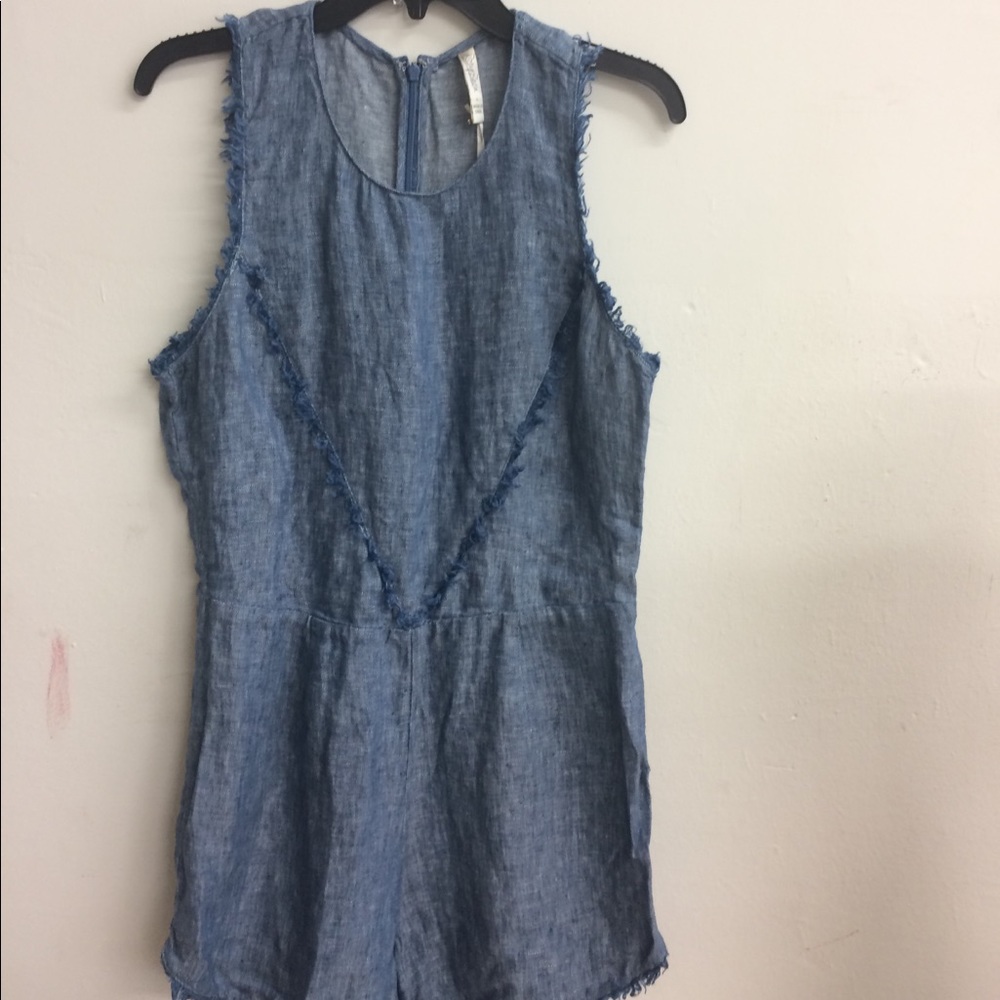 Chambray romper