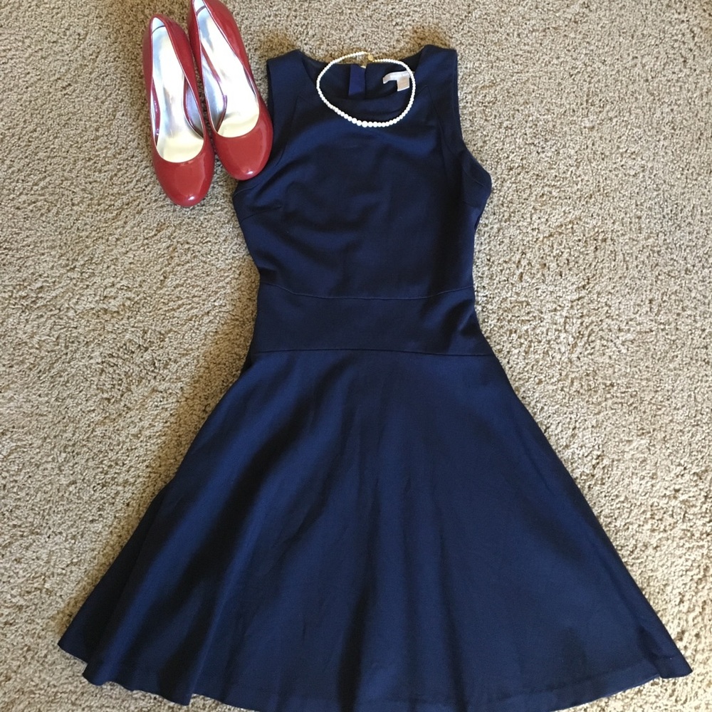 Banana Republic Navy Dress