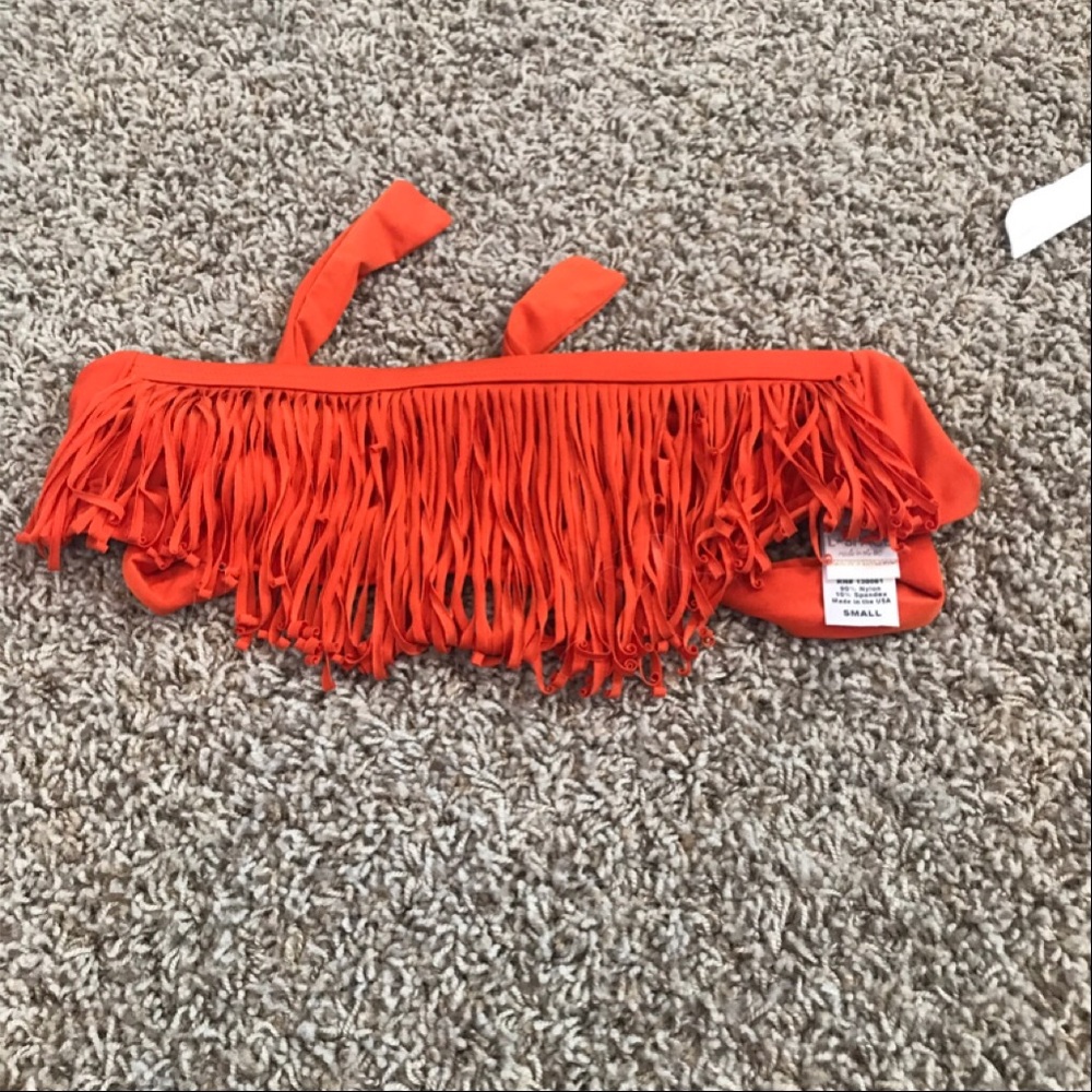 Fringe bikini top