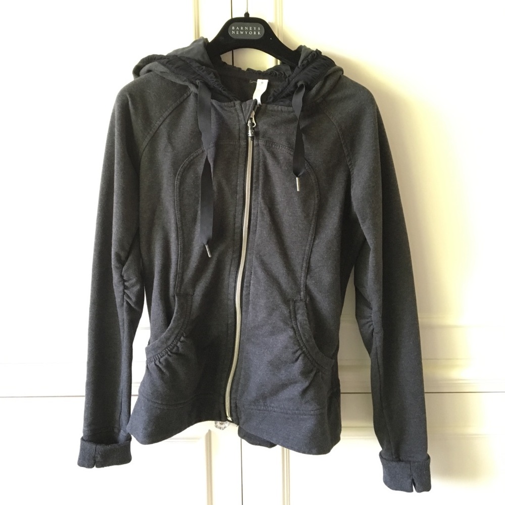 Excellent condition dark gray Lululemon hoodie
