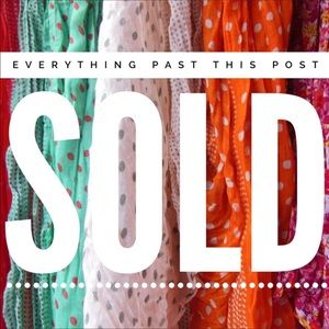 Everything beyond this listing is sold!