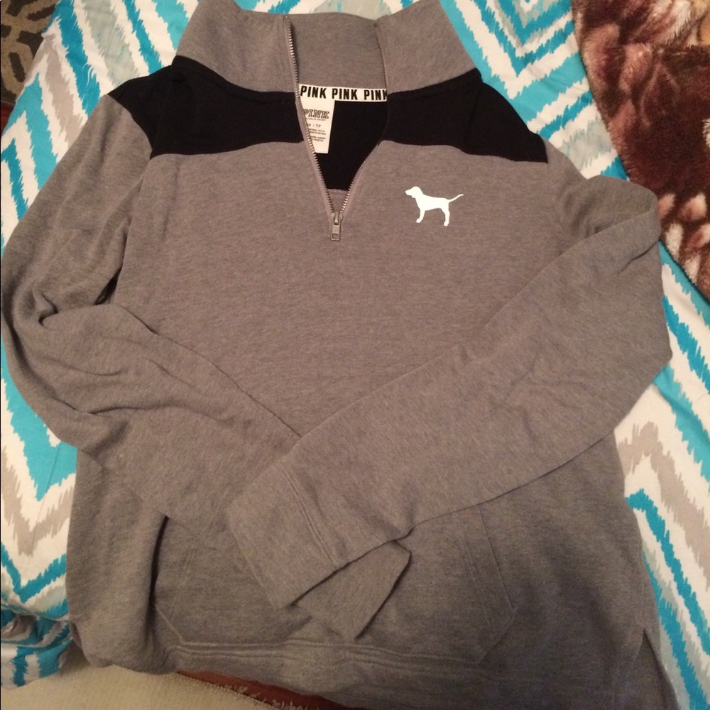 ❗️Final Price❗️pink quarter zip