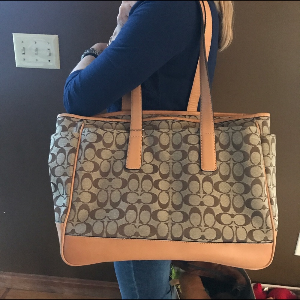 Authentic Coach Large Tote