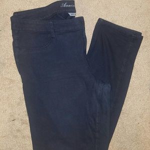 AE 18L Navy Jeggings