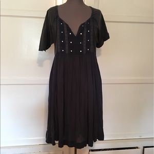 Free people gauze cotton dress size med
