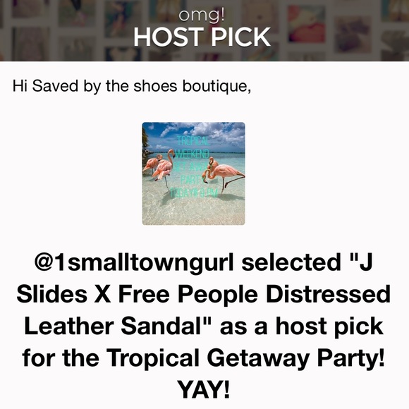 Toe Ring Free People Distressed Leather Sandal - Picture 6 of 6