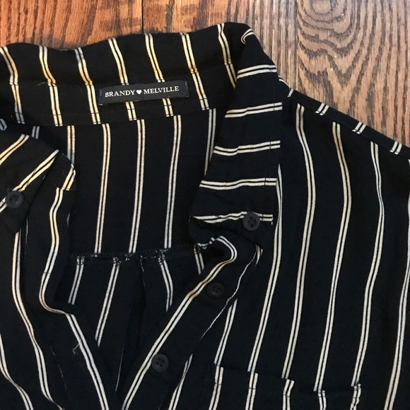 Crop stripe brandy top - Picture 2 of 3