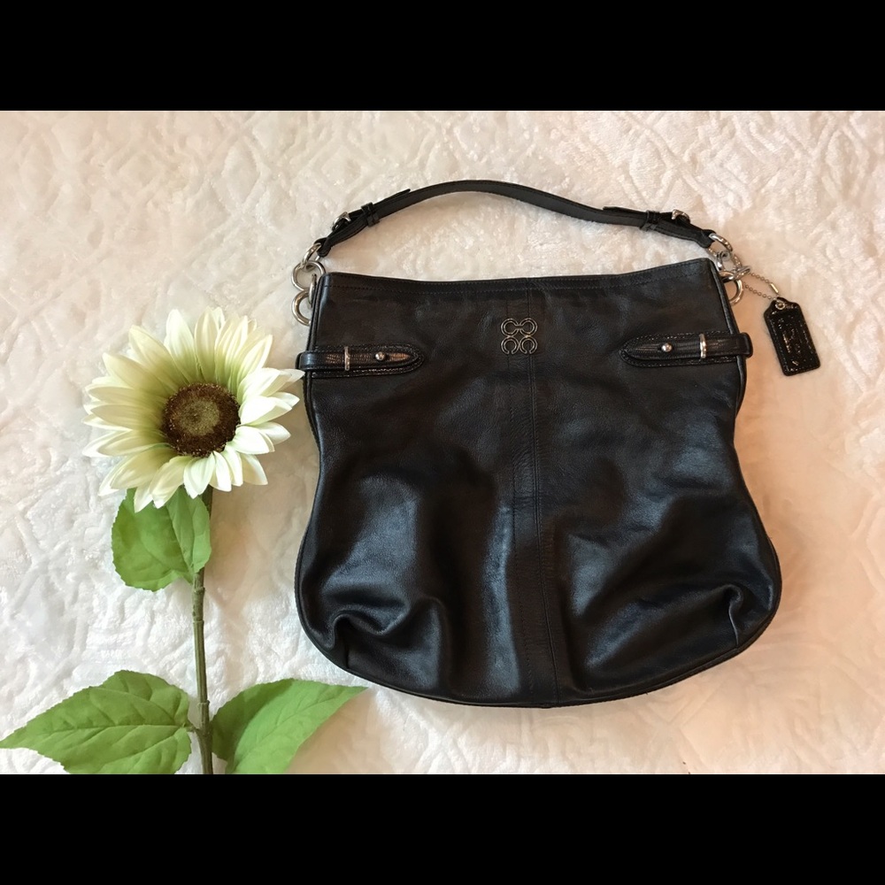 Coach leather purse