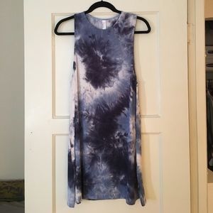 American Apparel tie dye sun dress **super soft**