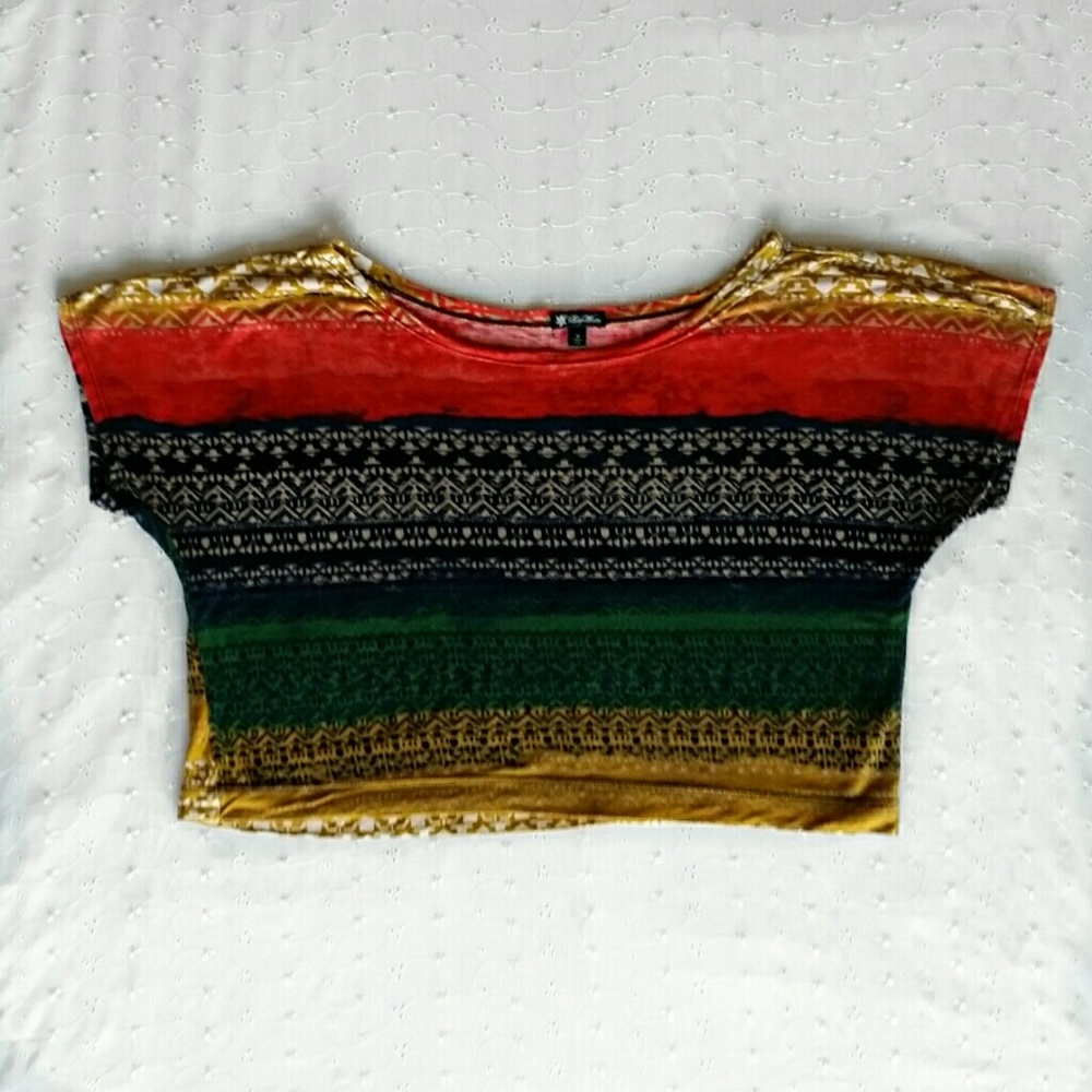 Colorful Crop Top