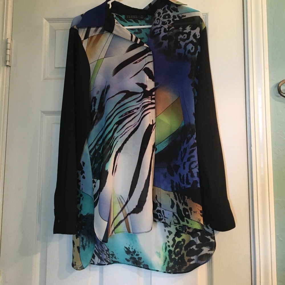 Printed button up