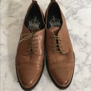 Crown Vintage leather men's inspired oxford