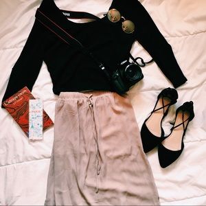 ✨ Beige Maxi Skirt ✨