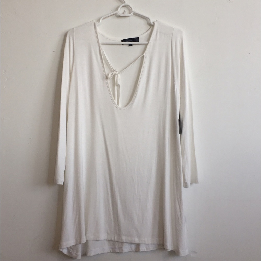 White long sleeve shirt