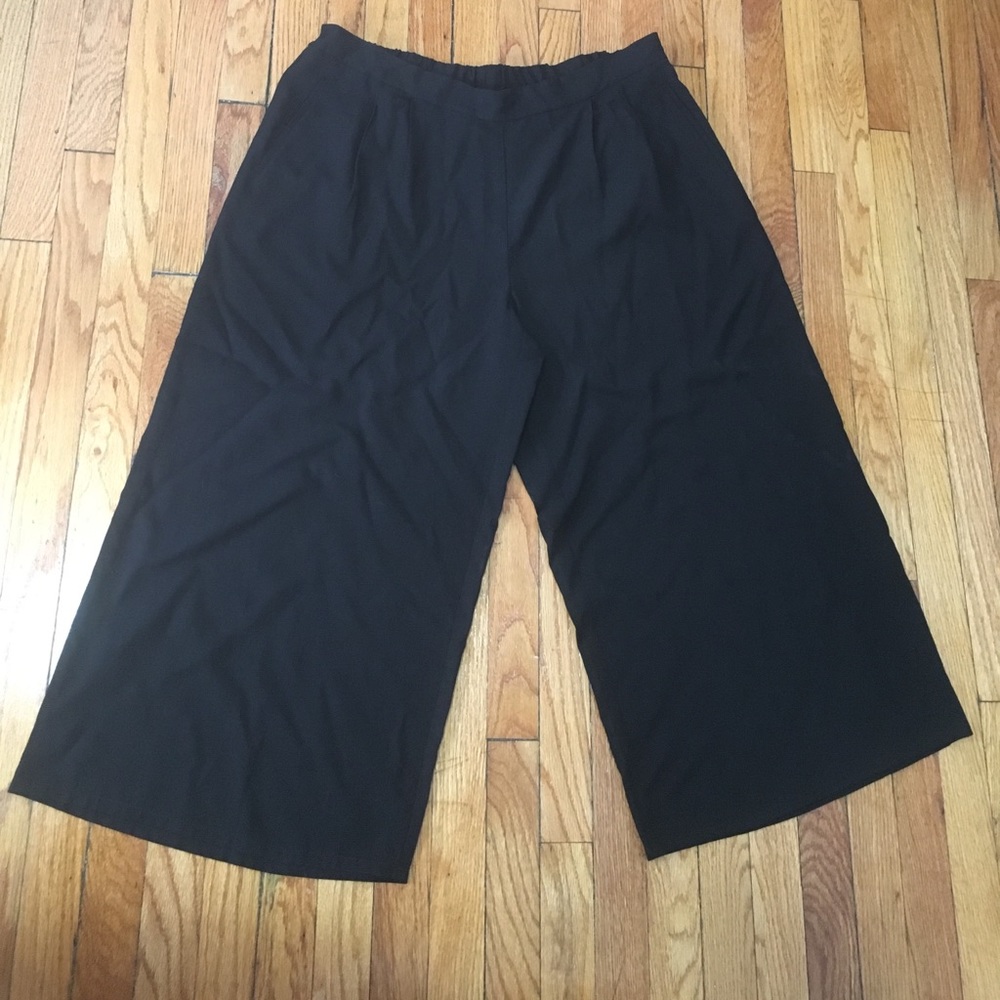 Eileen Fisher Wide Leg Gaucho Pants