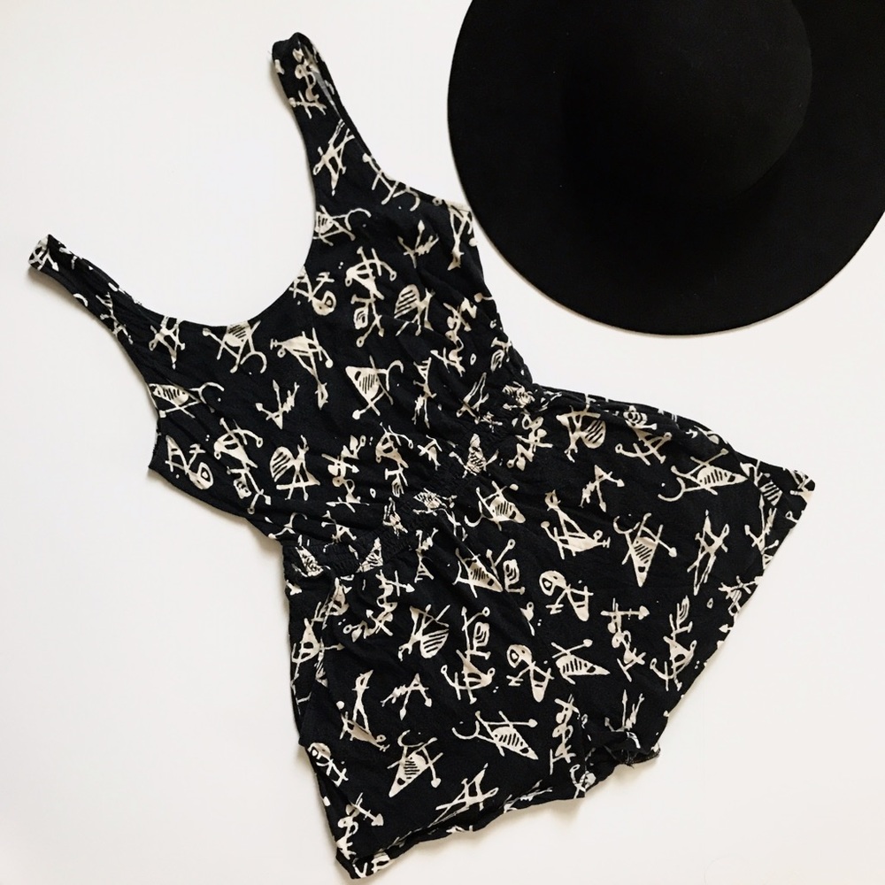 Open Back Romper