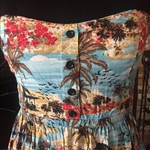 Forever 21 Strapless Beach Dress