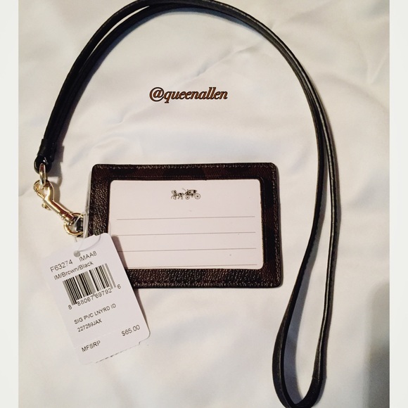 👗SOLD👗🐻Coach Lanyard ID🐻 - Picture 3 of 4