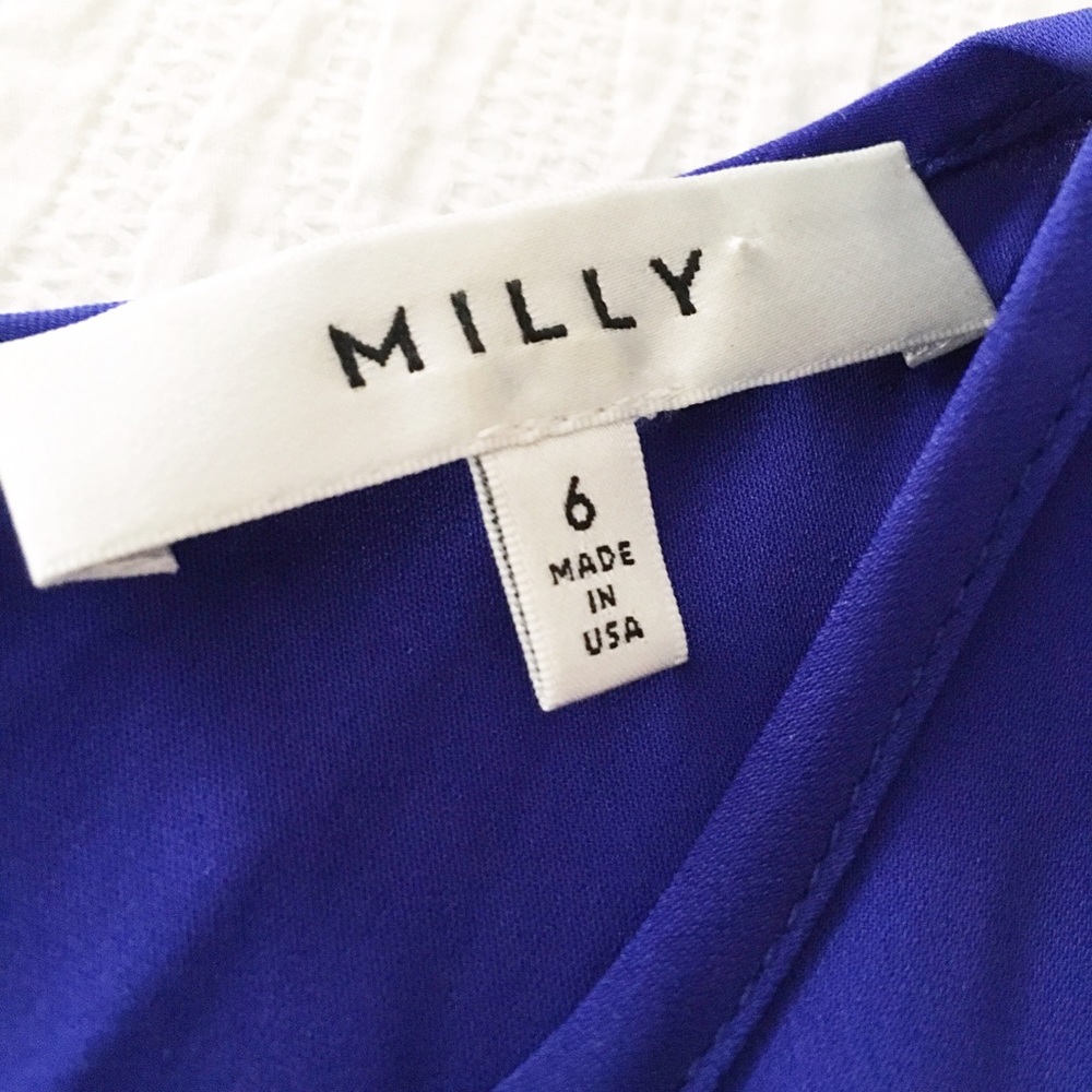 milly stretch silk jumpsuit - Picture 4 of 4
