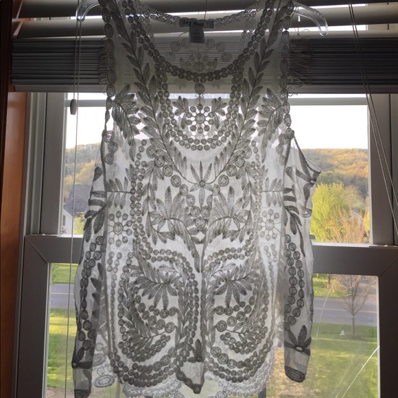 Tops - Lace tank top blouse