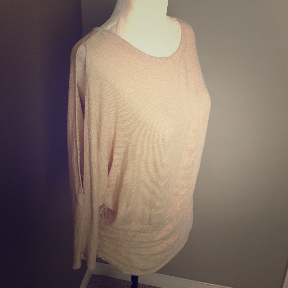 Charming Charlie Split Sleeve Top