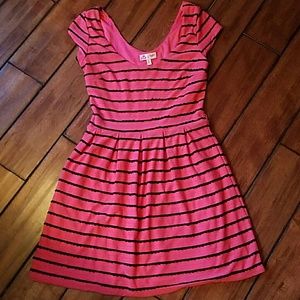 Candies black and pink dress