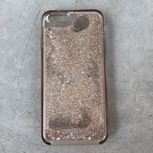 Gold glitter 6/6s iphone case