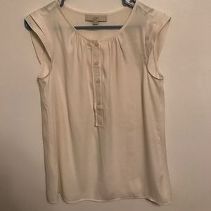 Loft cream top