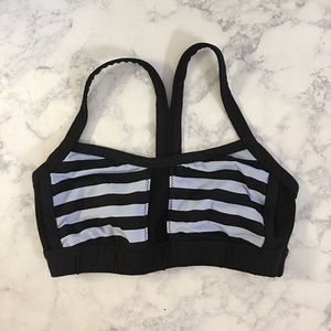 Lululemon Striped Sports Bra
