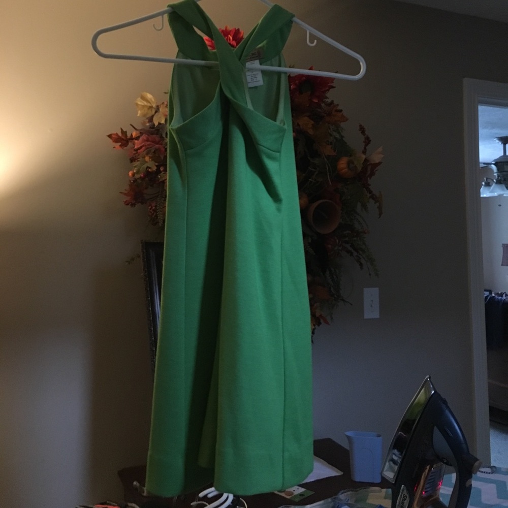 light green mini dress