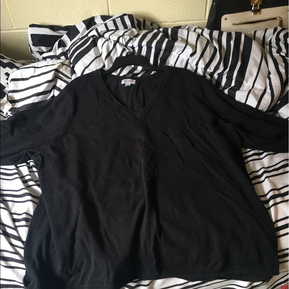 Black sweater