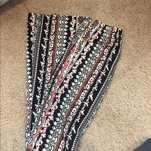 Bell bottom pants - size small