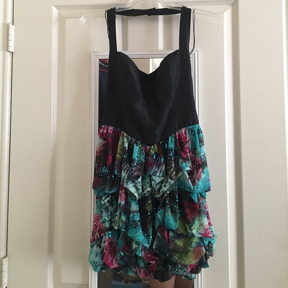 Arden B Halter Dress - Picture 1 of 6